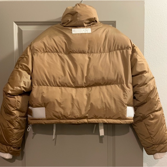 Shoreditch Ski Club Laurel Quilted Puffer Jacket Caramel/Brown Size Small NWT - Picture 11 of 14